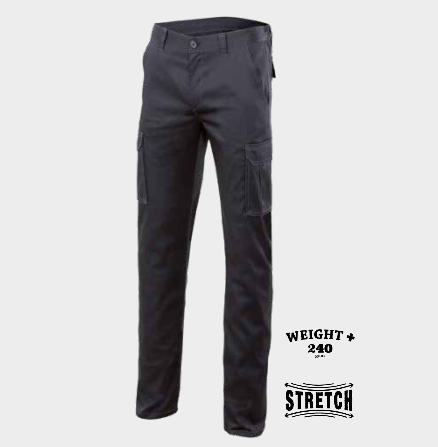 Pantalón stretch multibolsillo